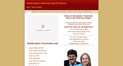 Desktop Screenshot of bankruptcy-temecula.com