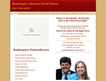 Tablet Screenshot of bankruptcy-temecula.com